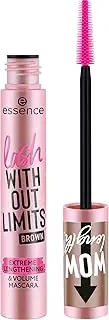 Essence Lash Without Limits Brown Extreme Lengthening & Volume Mascara 02 Brown