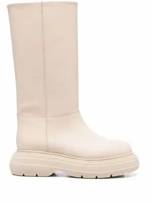 tall rubber boots