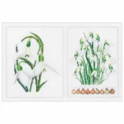 Cross-stitch kit Snowdrop 446A thea gouverneur