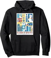 [DC Comics] DC League of Super-Pets Krypto, Ace and PB Ready for Action Pullover Hoodie