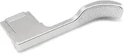 Iborrys Metal Thumb Up Grip for Sony A7C2 A7CR Alpha 7C2R 7C2 Camera, Hot Shoe Thumb Rest Support Grip ，Exclusive Vintage Anti-Slip Pattern, Enhance The camera's Grip Feel (Silver)