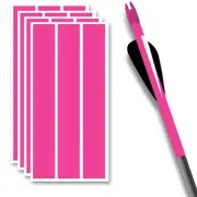 Arrow Wraps Qty. 14 Solid Pink Vinyl, Archery, Bow Hunting, Arrow Building