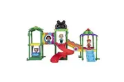 CoComelon Lane Climb Rhyme Playground Playset - Lights, Sounds, and Song Clips - 3-inch JJ, Cece, Bella, and Nico Articulated Figures, 15-inch Modular Playground - Toys for Kids and Preschoolers