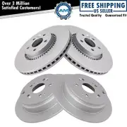 Front and Rear Brake Rotors Set For 2012-2016 Honda CR-V