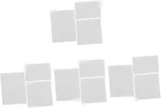 KALLORY 4sets Annotating Supplies Ruled Note Pads College Supplies Legal Notepads School Supplies Book Tabs for Annotating Books Meal Prep Calendar Note Tabs White The Pet 3pcs*4
