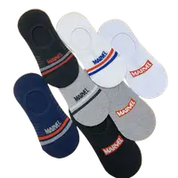 在飛比找蝦皮商城優惠-MARVEL 男襪 韓國襪子 矽膠防滑隱形襪 漫威系列 短襪