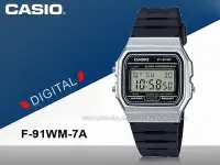 在飛比找Yahoo奇摩拍賣-7-11運費0元優惠優惠-CASIO 手錶專賣店 國隆 F-91WM-7A 男錶 電子