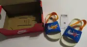 NWT Nike Toddler Boy's Slide Sandals Blue/orange size 7c Slides Sandals VHTF