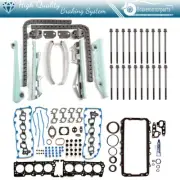 ✅Full Gasket Set Timing Chain Kit Head Bolts For 99 Ford Mustang 4.6L V8 VIN "X"
