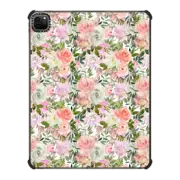 iPad Pro 12.9-inch (5th/6th gen) iPad Impact Case Botanic pink lavender coral dark green boho floral