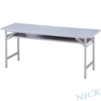在飛比找momo購物網優惠-【【NICK】】180×60折疊式會議桌（二色可選）(NIC