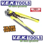 TOLEDO Automatic Wire Stripper Crimper Pliers-Aluminium or Copper Wire-WS665
