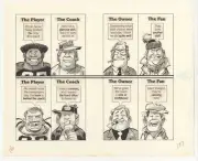Jack Davis MAD Original Comic Art - It Depends on your Point of View - 7 page st