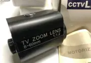 6-60mm 1:1.2 Motorized Zoom Lens For Astronomy Galaxy Star Light Security Camera