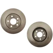 SET-RAY981823R-2 Raybestos 2-Wheel Set Brake Discs Front AWD FWD for Mini Cooper (for: Mini)