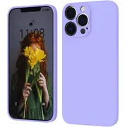 MCC iPhone 13 Pro Max Soft Silicone Shockproof Case Cover Apple ProMax [Light Purple]