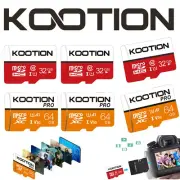 Kootion 64GB 32GB Micro SD Card Memory Card Class10 TF Card Dash Cam Memory