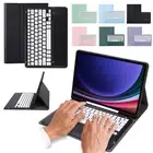 For Samsung Galaxy Tab S9 Plus 12.4" 2023 With Bluetooth Keyboard Case Cover