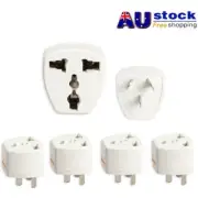 3/5PCS Portable UK to AU Power Adapter Converter Wall Plug Socket Travel