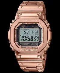 在飛比找Yahoo!奇摩拍賣優惠-【現貨供應中】GMW-B5000GD-4 玫瑰金 不鏽鋼錶帶