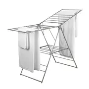 Clothes Airer Foldable Rack Air Dryer Winged 14m Stainless Steel