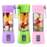 Portable Blender Personal Mini Mixer Protein Shakes Juicer Cup USB Rechargeable