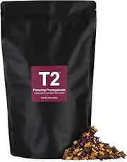 T2 Tea - Pumping Pomegranate Fruit Tea, Loose Leaf Iced Tea, 250g Resealable Foil, 250 g