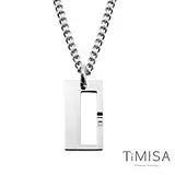 在飛比找遠傳friDay購物優惠-【TiMISA】扣住幸福-大 純鈦鍺項鍊(M02D)