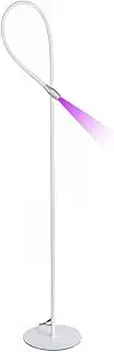 UV Light for Light-Curing UV Eyelash Glue, Adjustable Spot Size，10W, LED Eyelash Lamp, Glue Cured in 1-3 Seconds, with Foot Pedal
