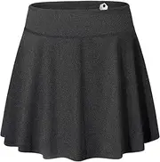 [Blevonh] Women's Tennis Skort Active Pleated Skirts with Pocket for Running Golf