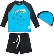 [Soui] Baby Boy Sun Protection Clothing Two-Piece Clothing Set UV Protection 50+ Swimsuit