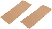 WESIEVYA 2Pcs Non Slip Self Adhesive Sole Protective Stickers for High Heels Durable and Wear Resistant Thick Easy to Cut for Footwear