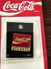 Red White and Gold Coca-Cola Pin - new in package