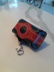 Dog Poo Bag Holder in Hand Crafted Leather