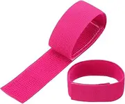 uxcell Boot Straps, 12" Boot Trousers Elastic Ankle Straps Pants Leg Bands Blouses Straps Ankle Hook and Loop Fit for Men Women Gardening Hiking Fishing Cycling Hunting (2 Pack, Rose Red)
