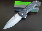 Schrade 4.7" Liner Lock Drop Point SCH109 Folding Pocket Knife Hunting Work EDC