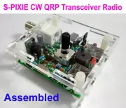 Assembled S-PIXIE CW QRP Ham Amateur Shortwave Radio Transceiver 7.023/7.030 Mhz
