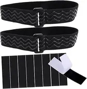 LAPYAPPE 2pcs Adjustable Anti-slip Boot Straps For Women High Knee Boots Strap Hook And Loop Fasteners Boot Stability Belt Boot Straps 45cm