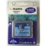 錸德 RIDATA CF 2GB 120X 記憶卡