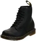 Dr. Martens, 1460 Greasy Leather 8-Eye Boot for Men and Women, Black