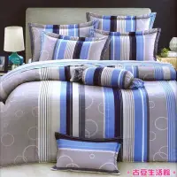 在飛比找Yahoo!奇摩拍賣優惠-100%純棉_ 單人鋪棉床罩兩用被全套五件組。台灣製。3.5