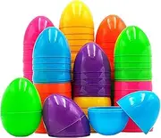 Colorful Easter Eggs - Fillable 50 Colorful Bright Easter Eggs Shell Toys | Bright Colored Easter Eggs, Shell Toys For Easter Eggs Assorted Colors For Easter Party And Easter Egg Hunt