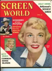 MAG: SCREEN WORLD-APR-1950-DORIS DAY-ROY ROGERS-SOUTHERN STATES PEDIGREE-nm