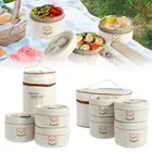 3/4 Pack Bento Box Stackable Adult Lunch Box Portable Insulated Lunch Zhxhu