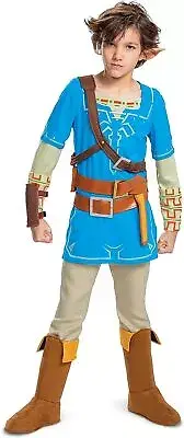 Link Breath Wild Prestige Nintendo Legend Zelda Fancy Dress Up Halloween Costume