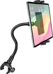 Gooseneck Indoor Cycling Tablet Mount, Spin Bike Tablet Holder for Stationary...