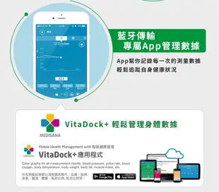 德國 medisana 藍牙七合一多功能體脂計 BS 310 connect+額溫槍 TM 310