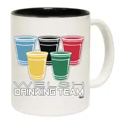 Welsh Drinking Team Glasses Mug Cup