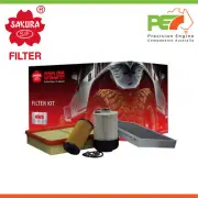 SAKURA Filter Service Kit For NISSAN NAVARA ST ST-X KING CAB D23 NP300 2.3L 2... (for: Nissan)