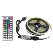 5M waterproof DC5V USB 3528 SMD RGB LED Strip Light String Tape+44 Keys IR Remote Control